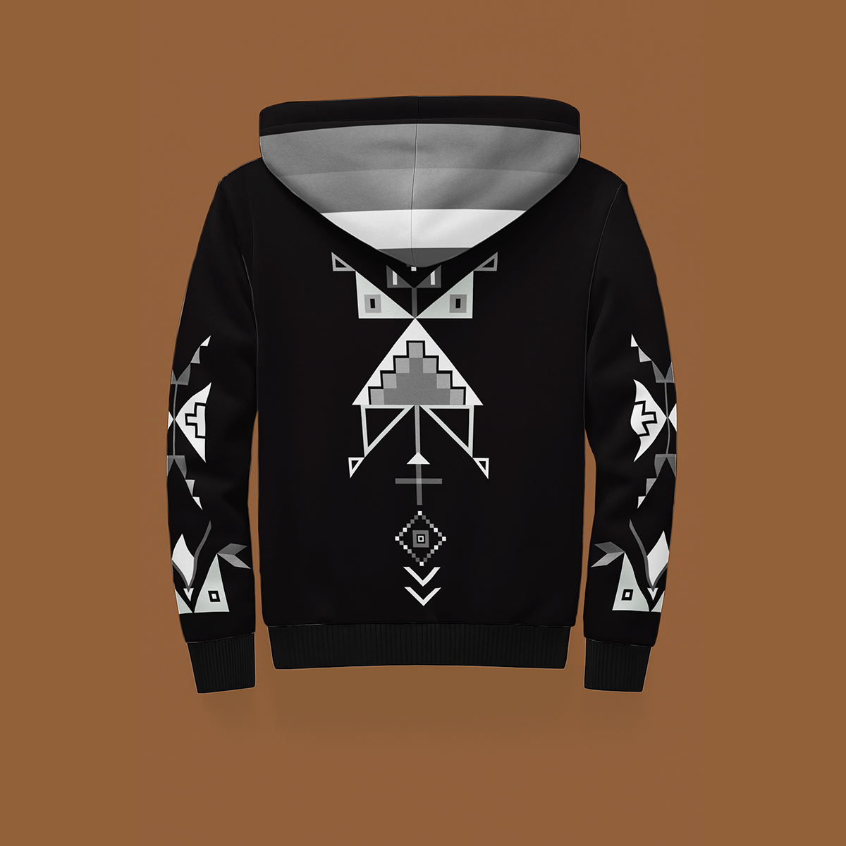 Owl Watcher Men's Sherpa Hoodie