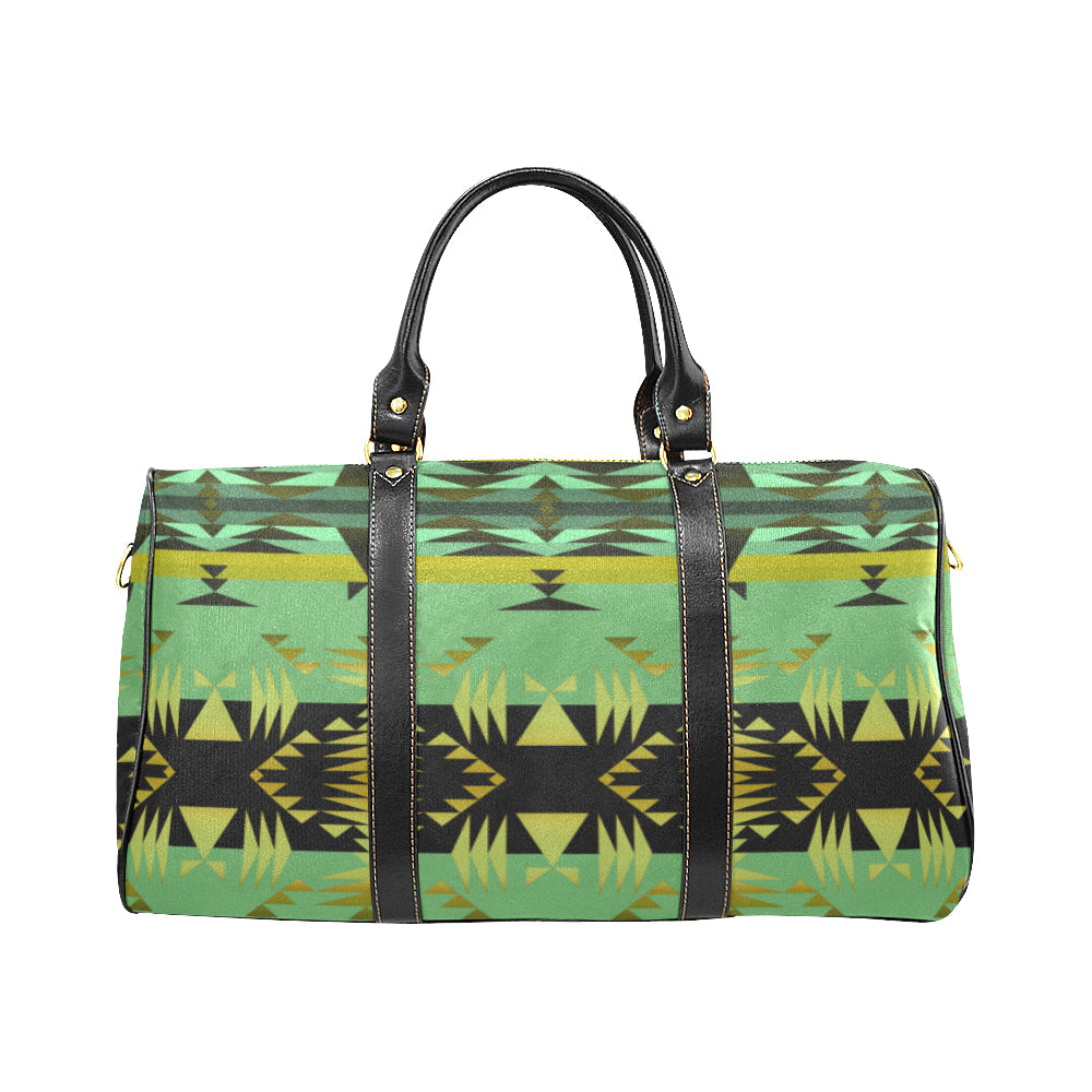 Between the Mountains Sage New Waterproof Travel Bag/Large (Model 1639)