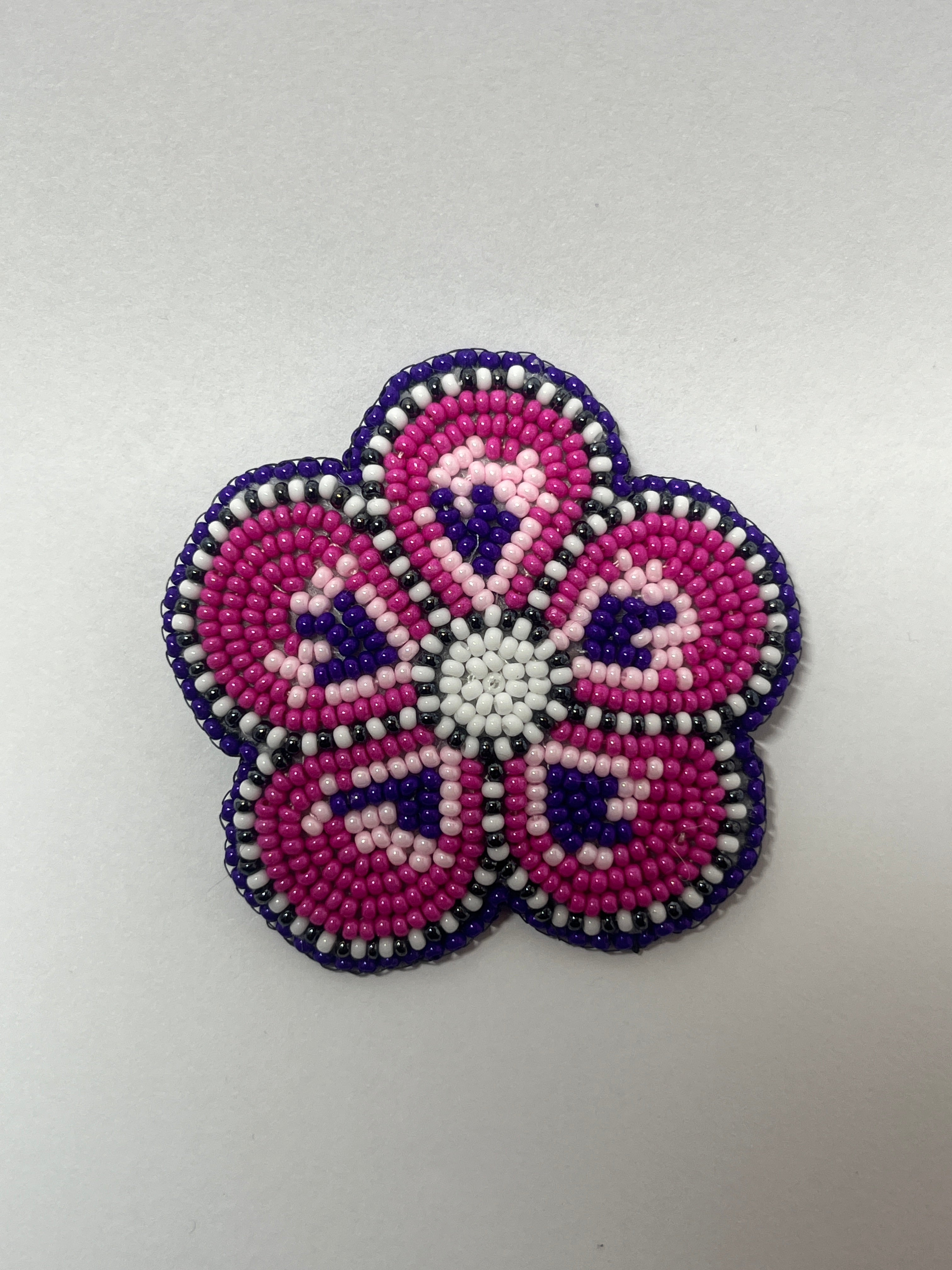 Brandon Swain Novlesky Flower Sash Pin
