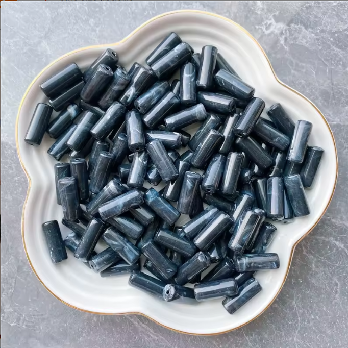 20 MM Tube Beads