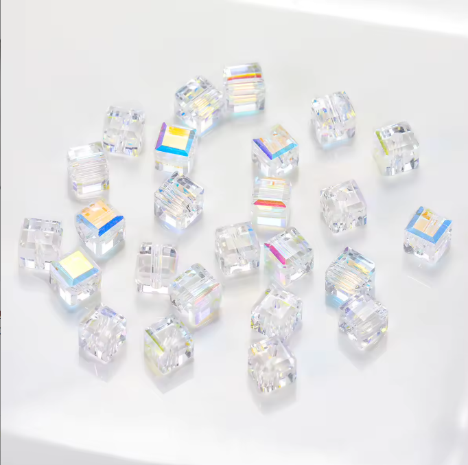 Multi Faceted Square Beads