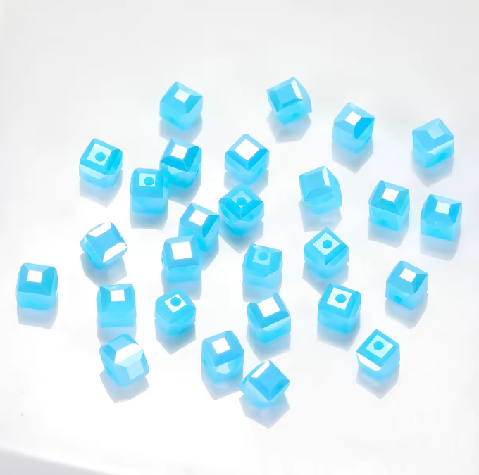 Multi Faceted Square Beads
