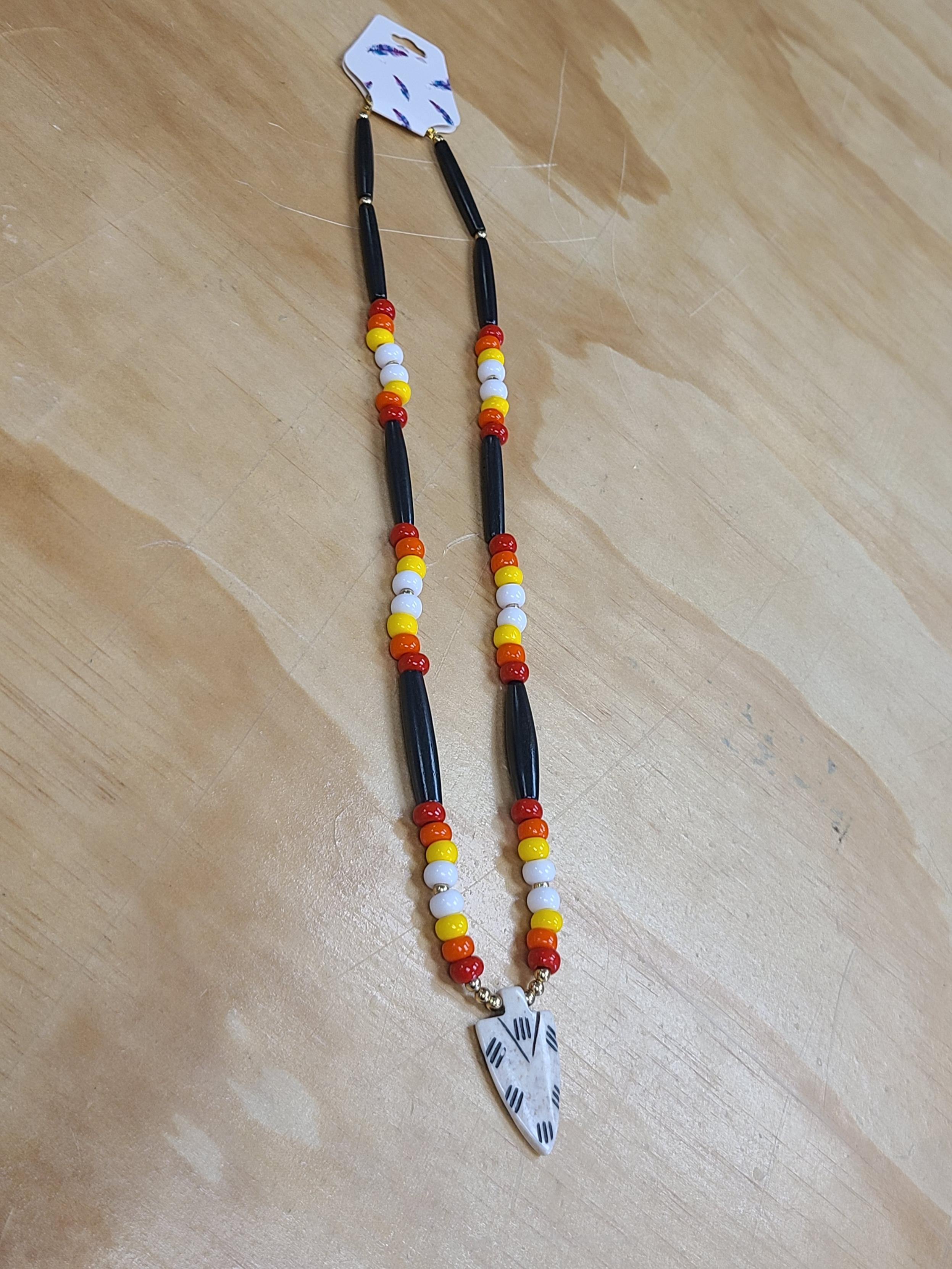 Kida Luttrell Bone Pipe Pendant Necklace