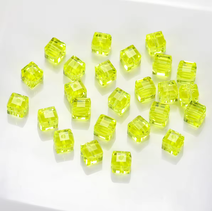 Multi Faceted Square Beads