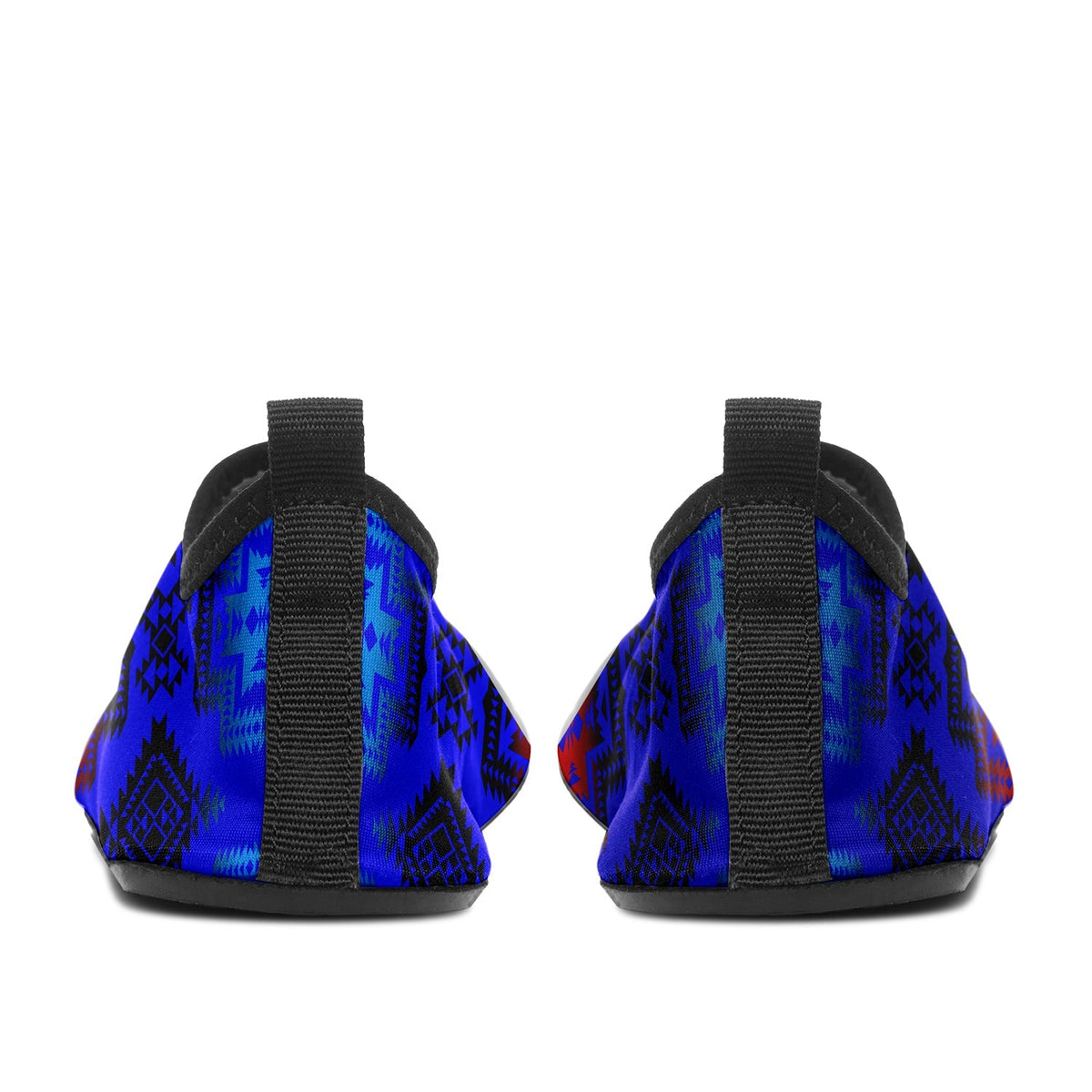 Kids Pretty Blanket Blue Horizon Sockamoccs Slip On Shoes