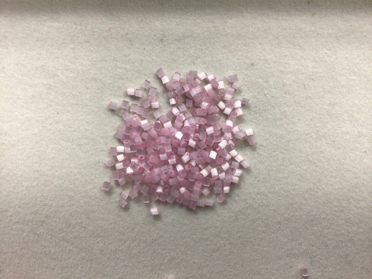 2mm Size 15/0 24g tube Cylindica Seed Beads Coral