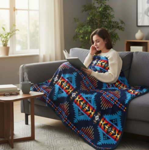 Full 1ply Plush Blanket