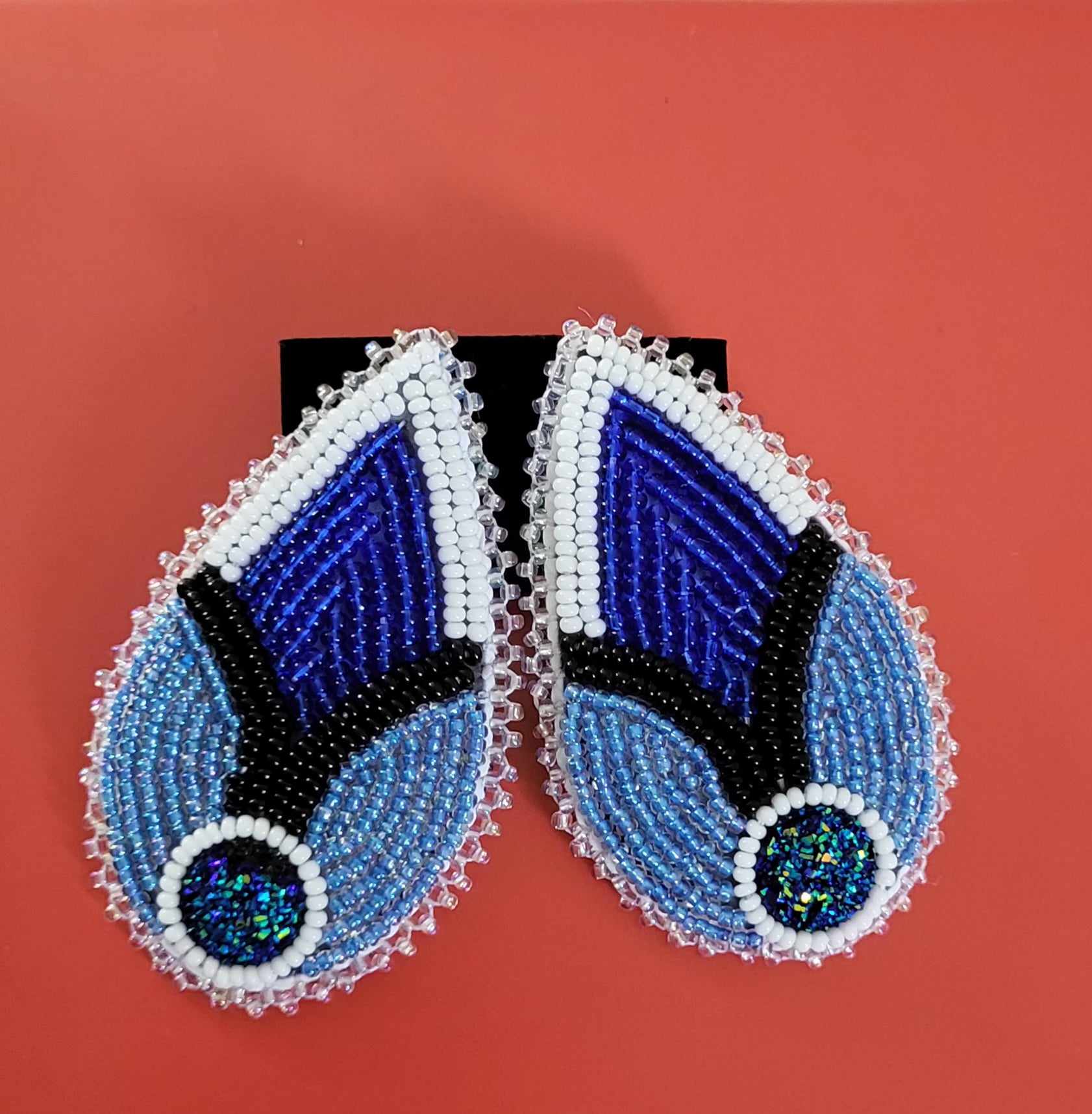 Danielle Redgun Blue Earrings