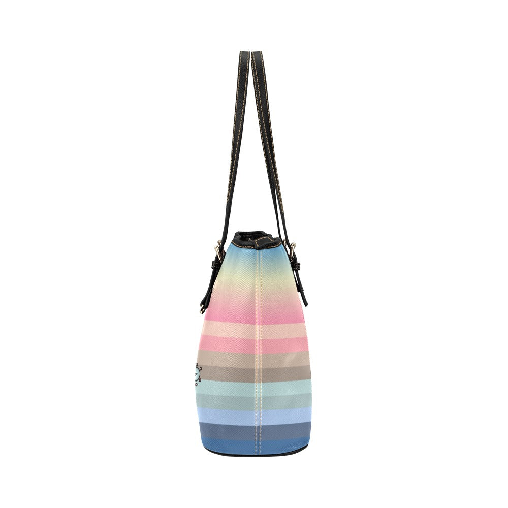 Frostfall Radiance Tote Handbag