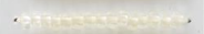 Transparent Seed Beads Size 11/0 - Snow