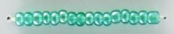Transparent Lustered Seed Beads Size 11/0 - Turquoise