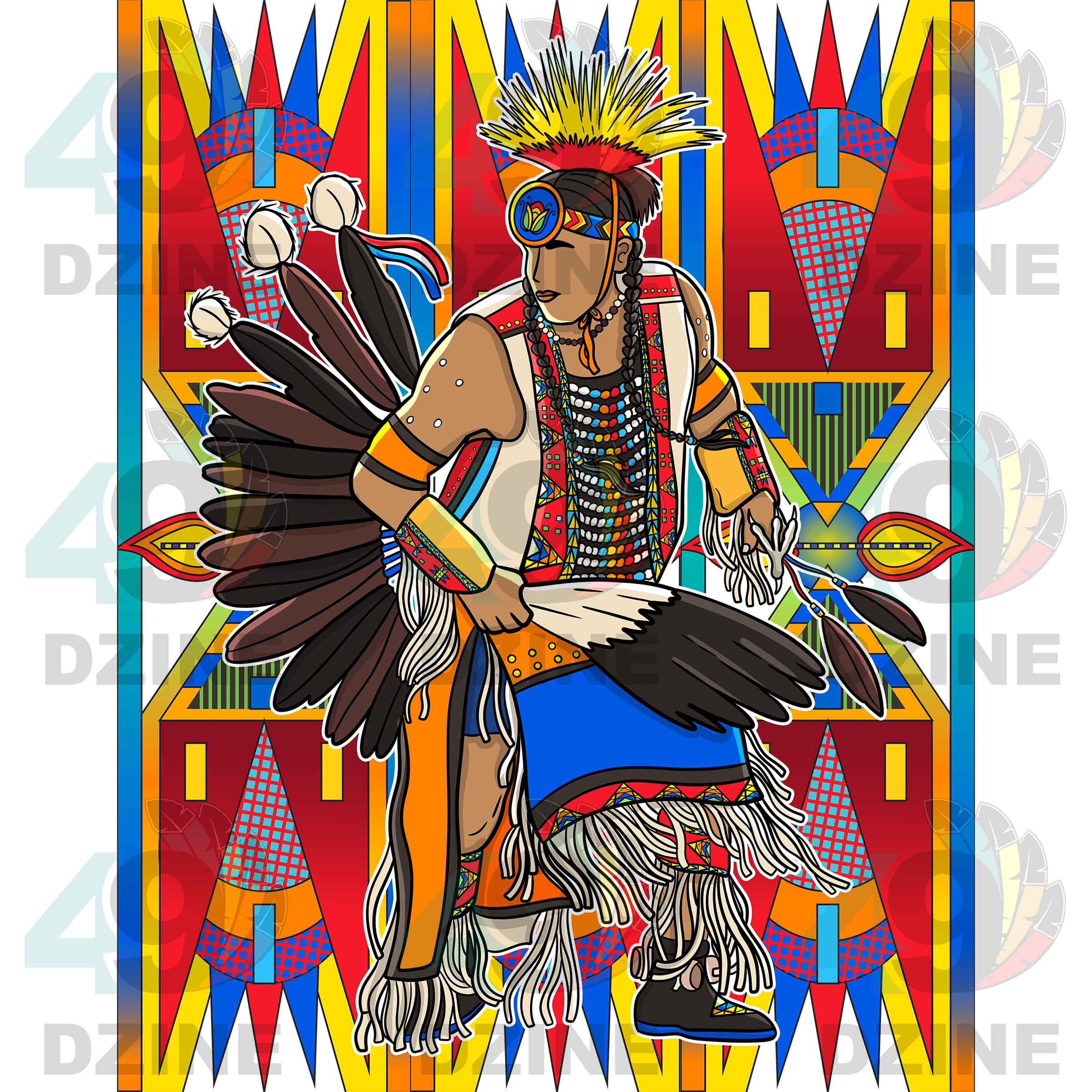 Men's Traditional Dancer Hoodies