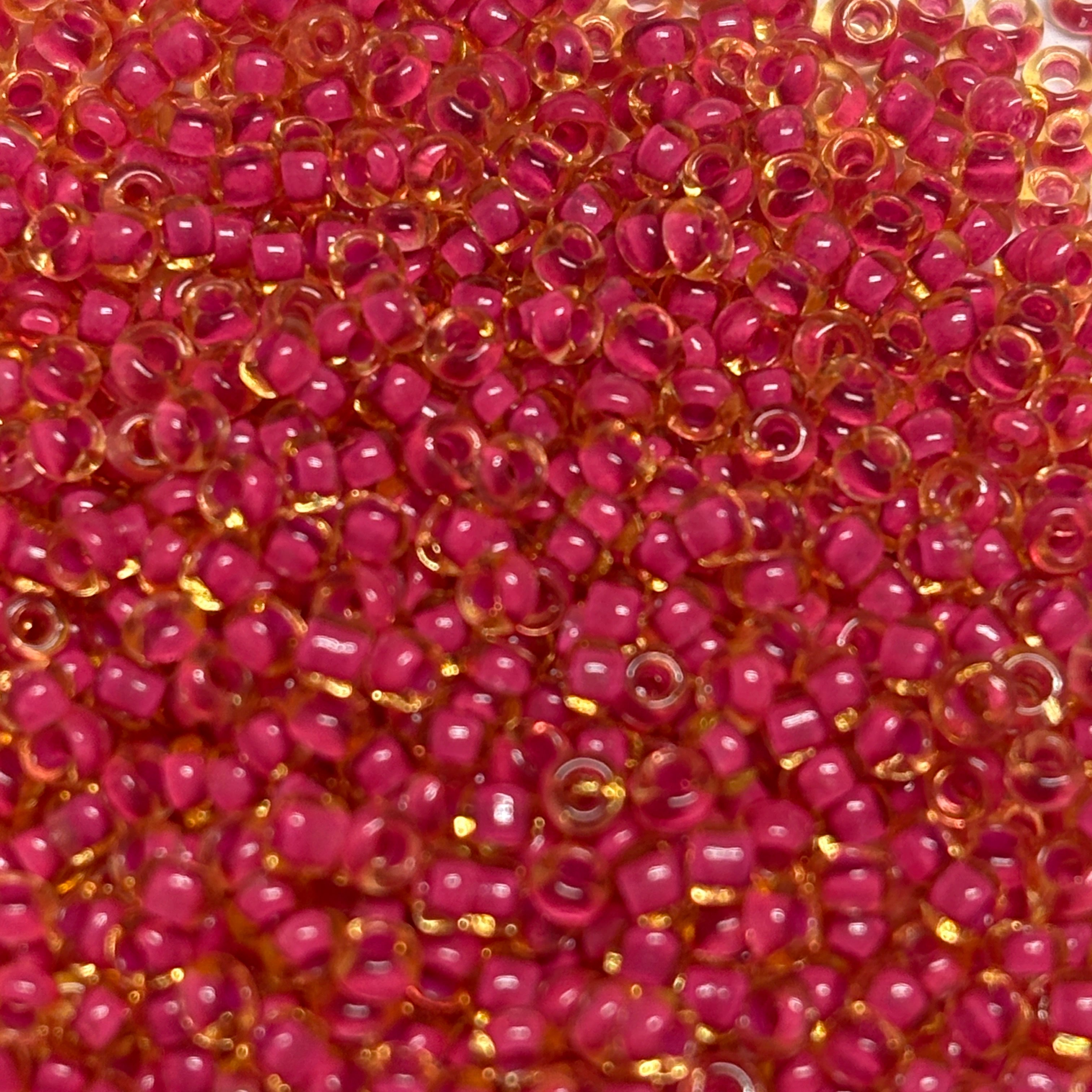 Two Tone Seed Beads Size 11/0 - Petal Perfect