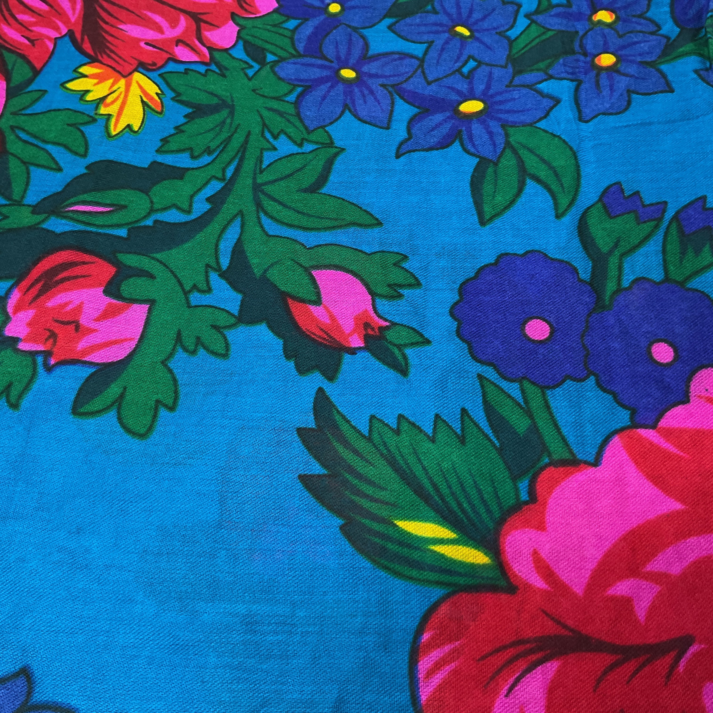 Turquoise Kokum Scarf