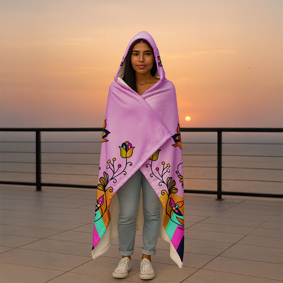 Sweetgrass Emberlight Hooded Blanket