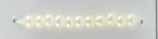 Ceylon Seed Beads Size 11/0 - Antique Pearl Ceylon