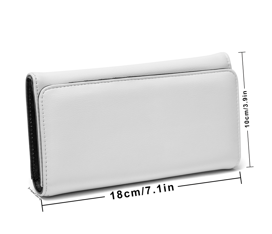 Burnt Sky Petals Peach Foldable Wallet