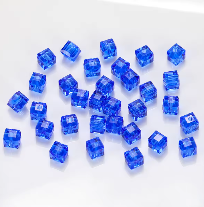 Multi Faceted Square Beads