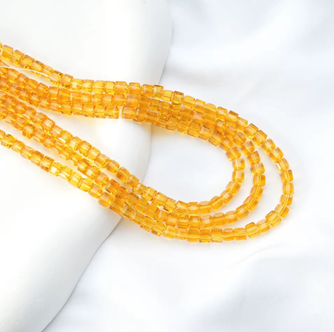 Multi Faceted Square Beads