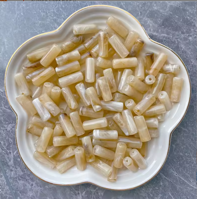 20 MM Tube Beads