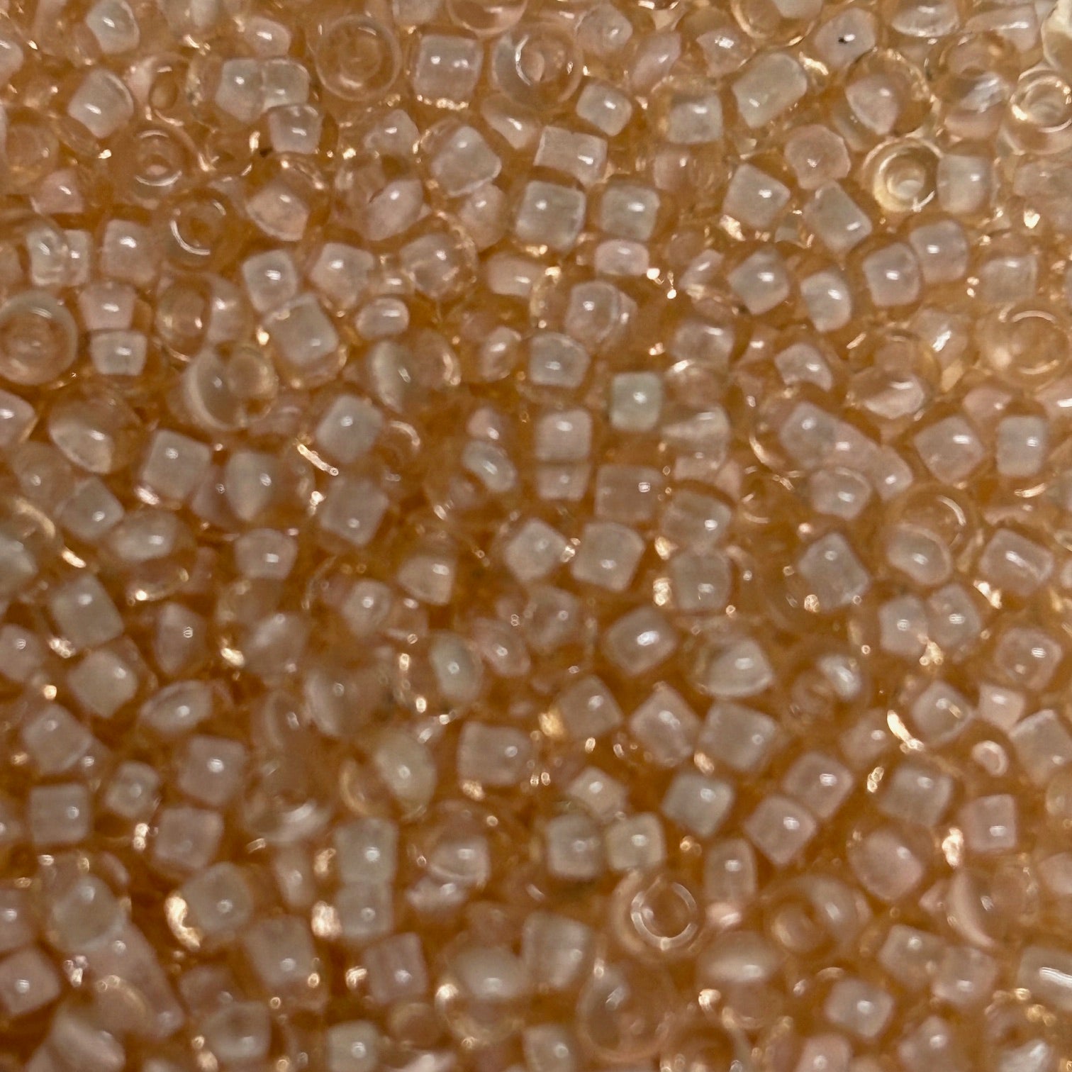 Two Tone Seed Beads Size 11/0 - Pale Perfection