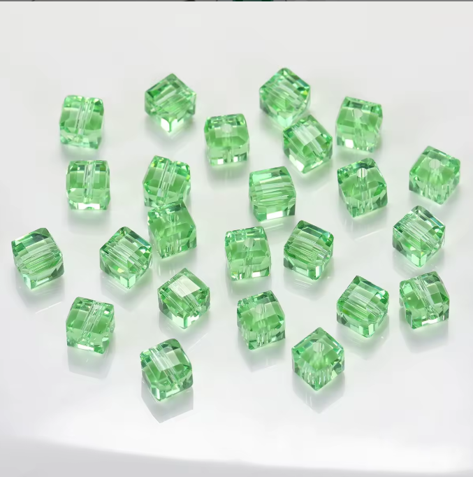 Multi Faceted Square Beads