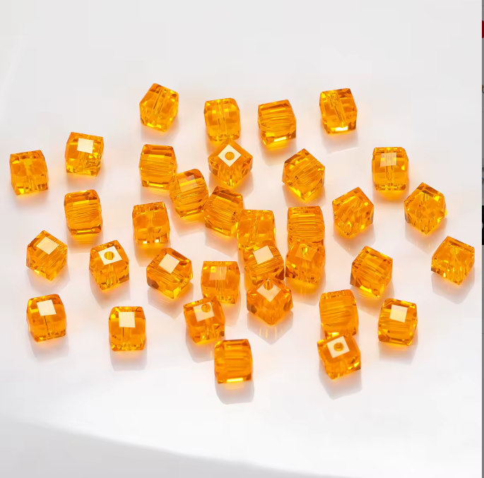 Multi Faceted Square Beads