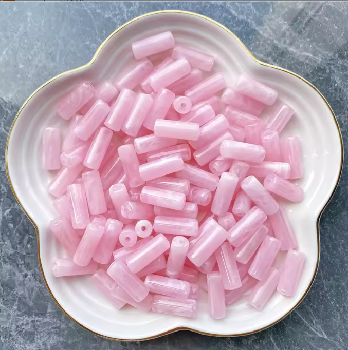 20 MM Tube Beads