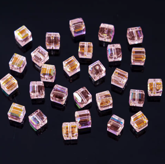 Multi Faceted Square Beads