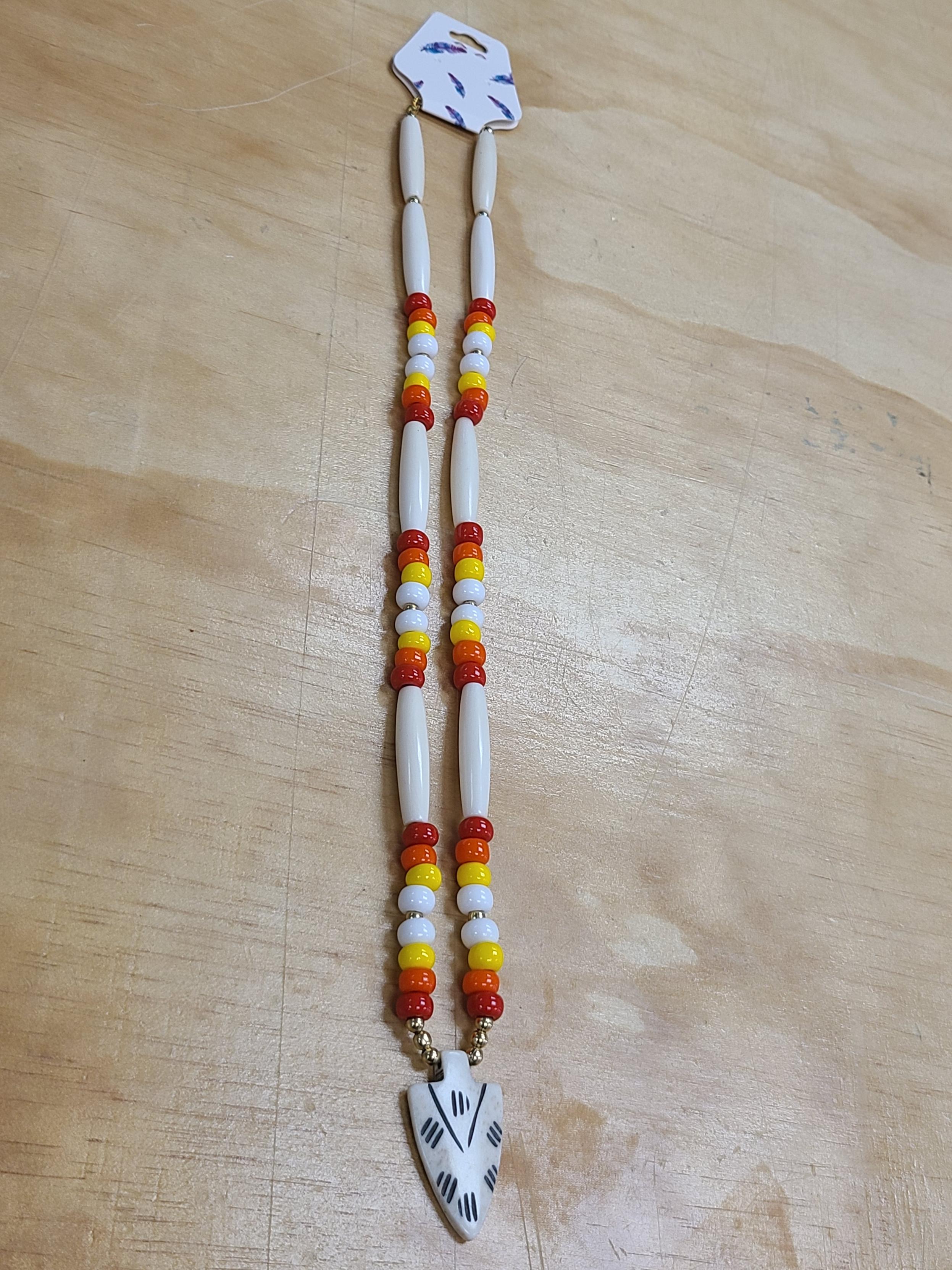 Kida Luttrell Bone Pipe Pendant Necklace