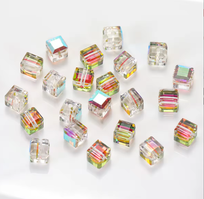Multi Faceted Square Beads