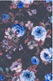 Night Flowers Dusk Cotton Fabric